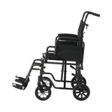 Medline Basic Steel Transport Chairs with 8" Wheels