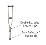 Medline Basic Aluminum Crutches
