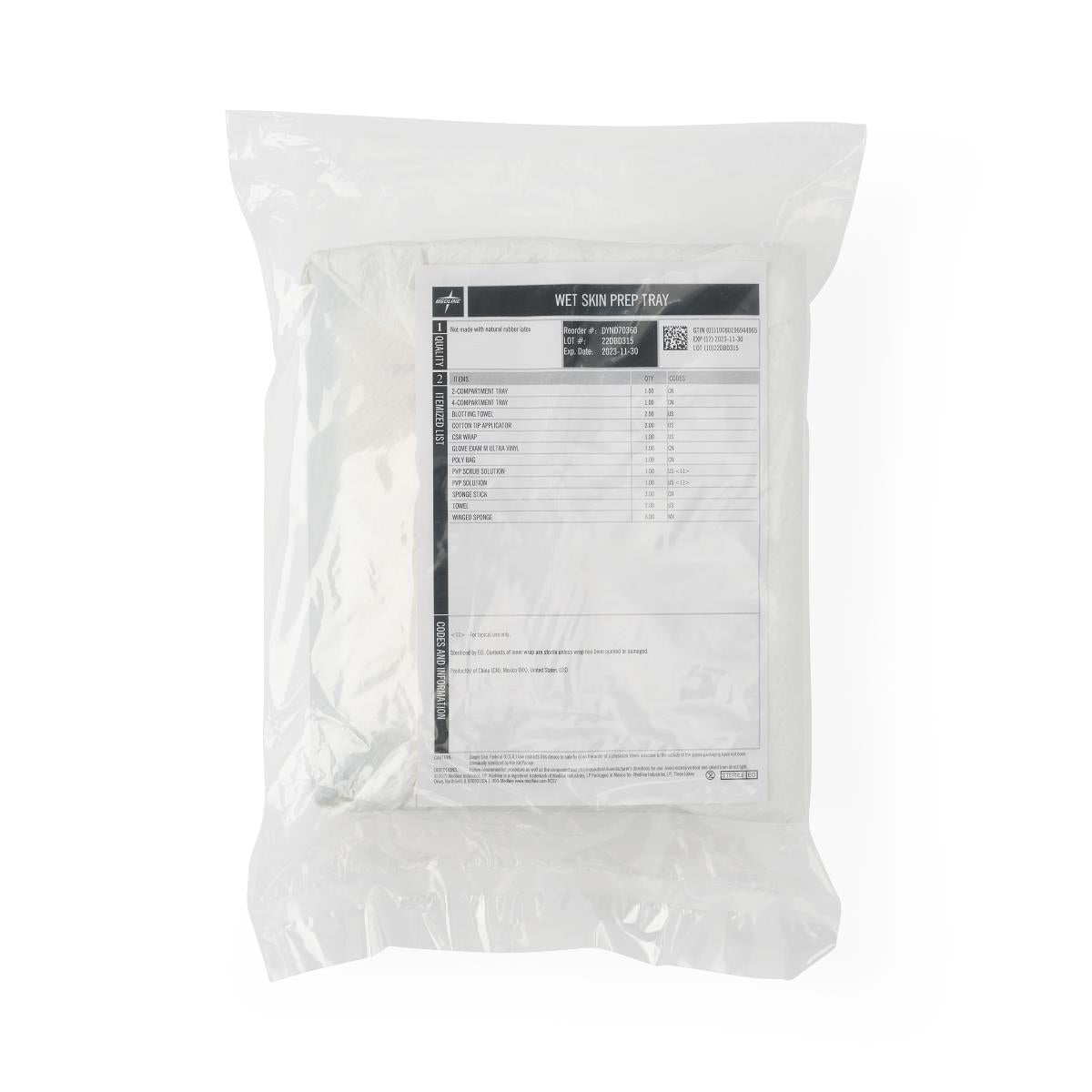 Premium Wet Skin Scrub Trays