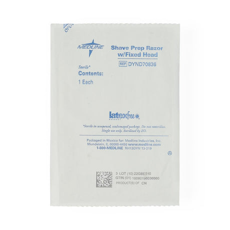 Medline Sterile Double-sided Shave-prep Razor - BeHope