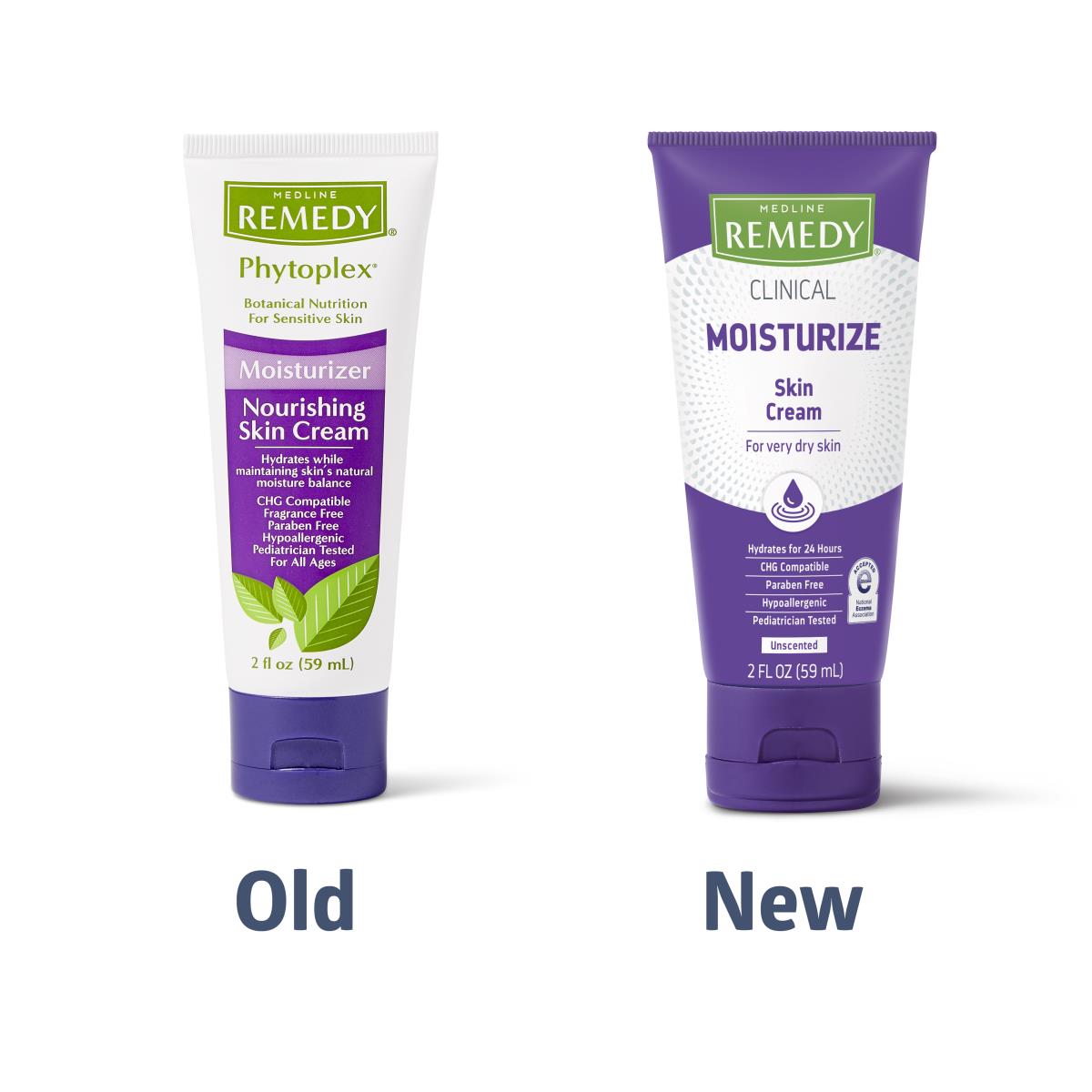 Hand And Body Moisturizer Medline Remedy® Clinical Moisturize 2 Oz. Tube Unscented Cream Chg Compatible