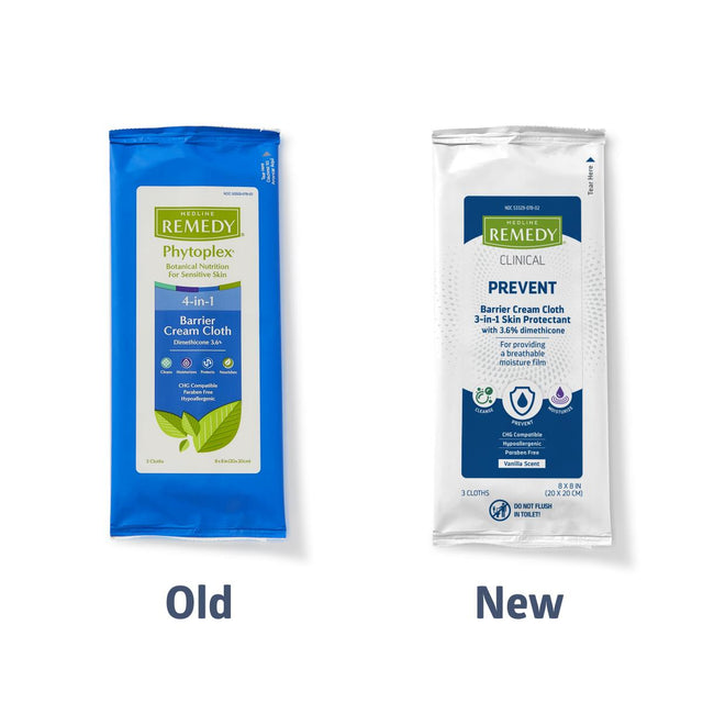 Medline Remedy Clinical Prevent Barrier Cream Cloths - BeHope