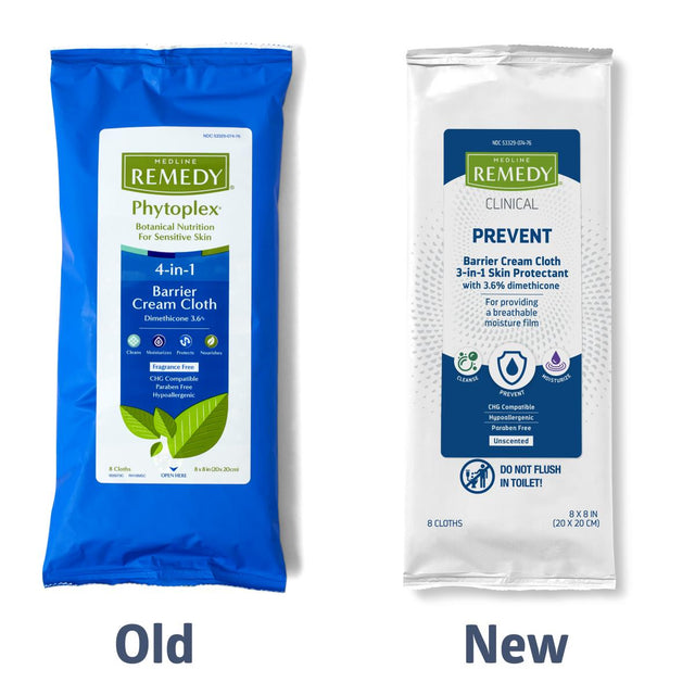 Medline Remedy Clinical Prevent Barrier Cream Cloths - BeHope