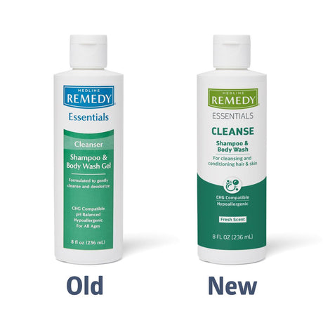 Medline Remedy Essentials Shampoo And Body Wash