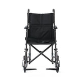 Medline Basic Steel Transport Chairs with 8" Wheels