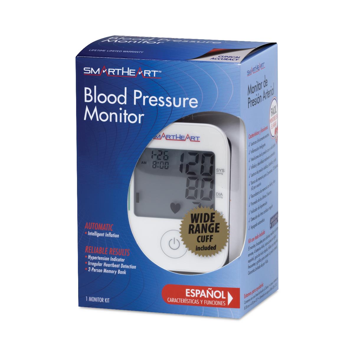 Smartheart Digital Blood Pressure Arm Monitors - BeHope
