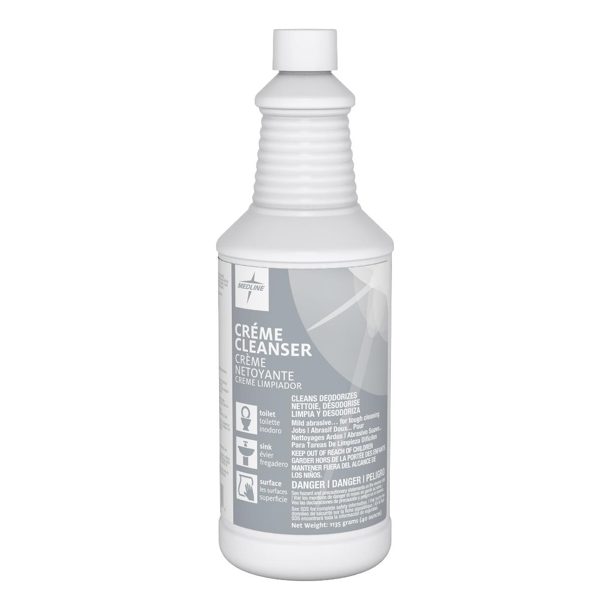 Medline Mild Abrasive Cream Cleanser - BeHope