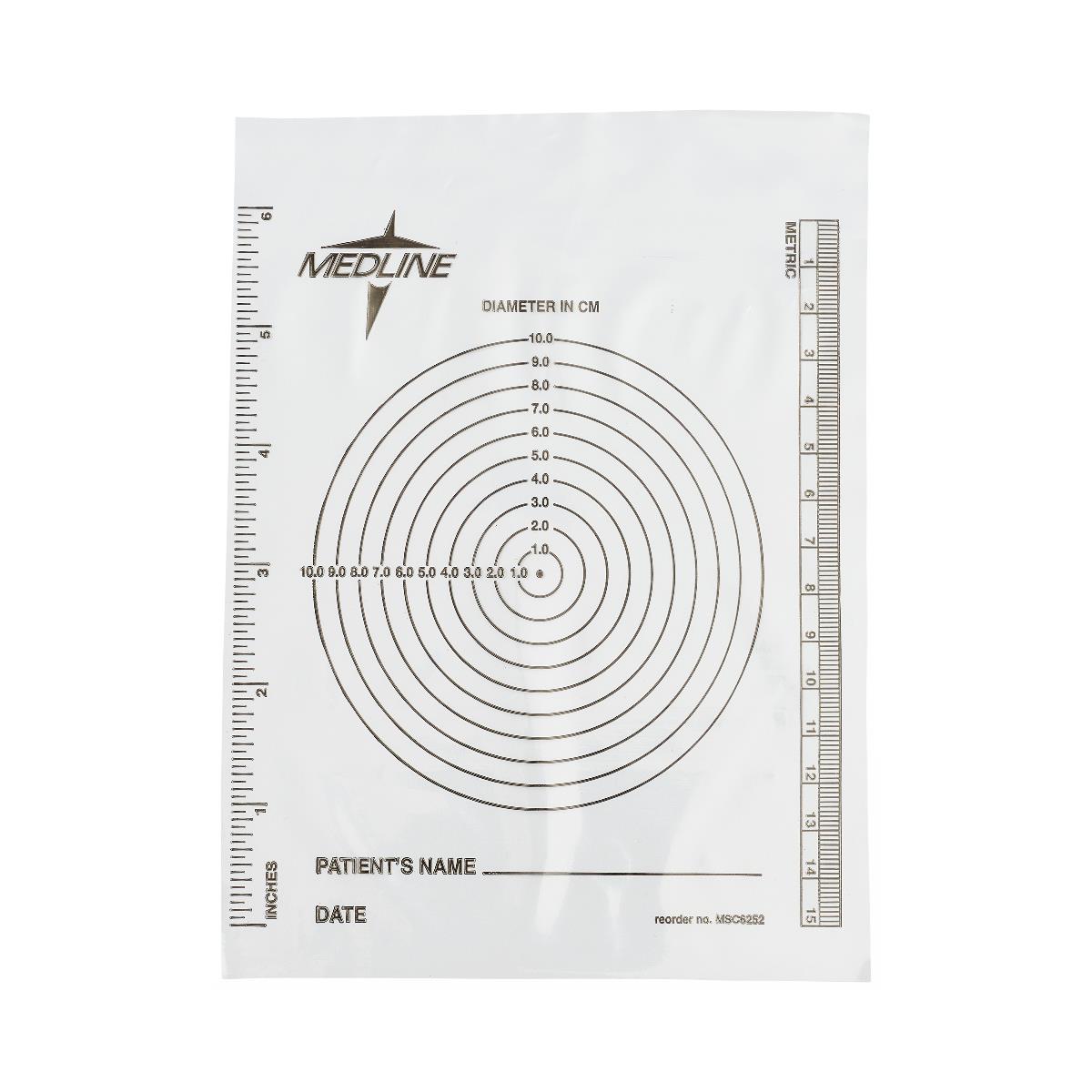 Bullseye Plastic Wound Ruler