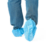 Medline Spunbonded Polypropylene Nonskid Shoe Covers