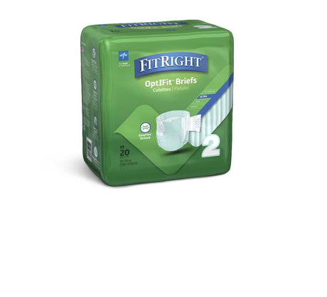 Medline FitRight OptiFit Stretch Ultra Brief