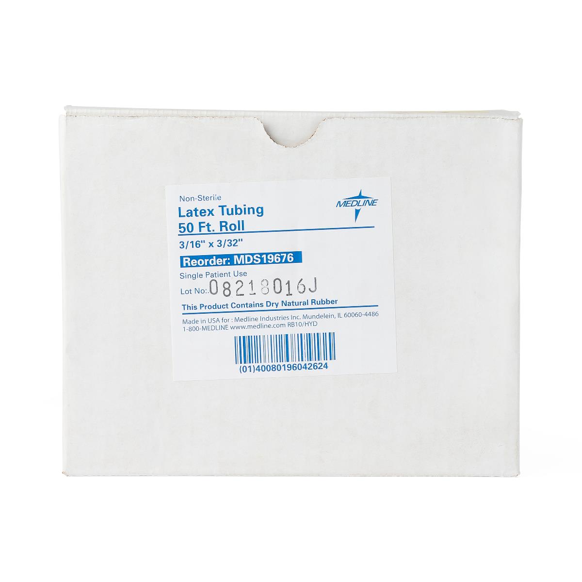 Nonsterile Amber Latex Tubing