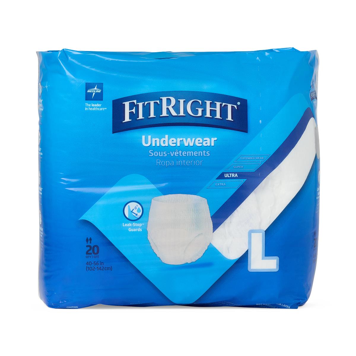 FitRight Ultra Adult Incontinence Underwear
