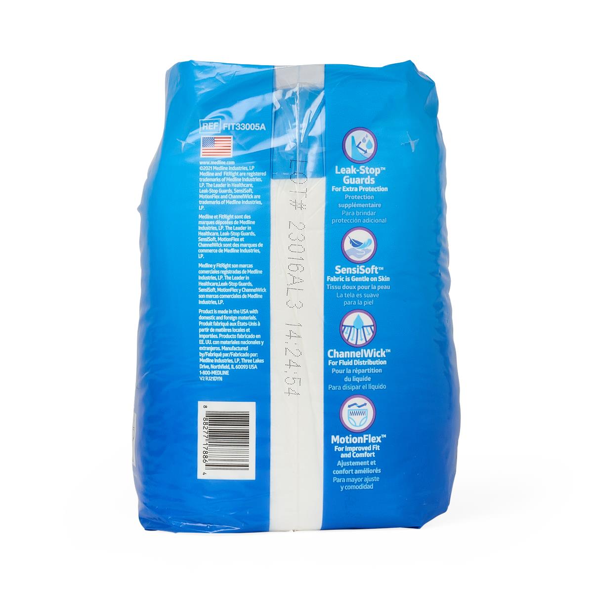 Fitright Super Adult Incontinence Underwear, likely a different angle or packaging view.