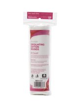 Simply Soft Exfoliating Cotton Rounds, close-up of texture for exfoliation.