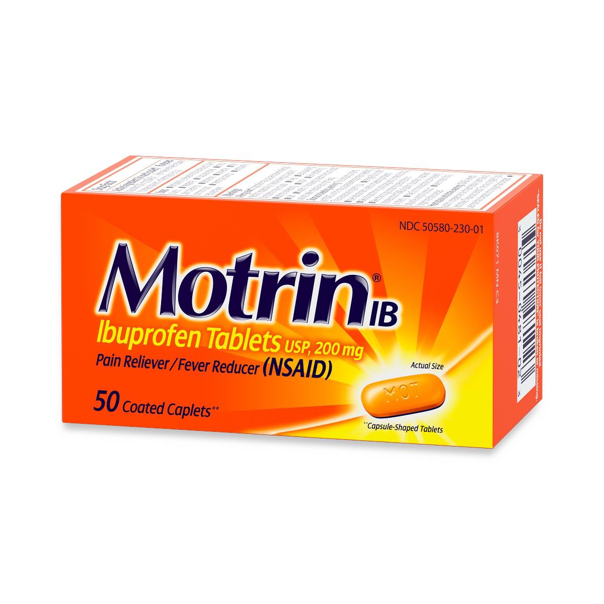 Motrin Ib Ibuprofen Pain Reliever - BeHope