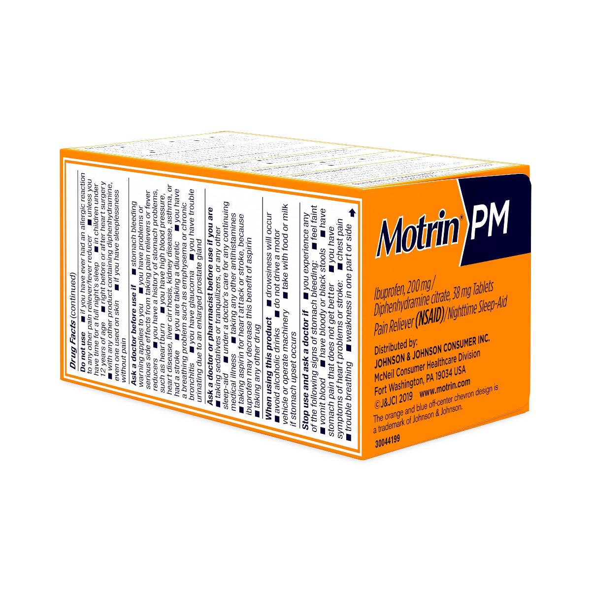Motrin Pm Caplets - BeHope