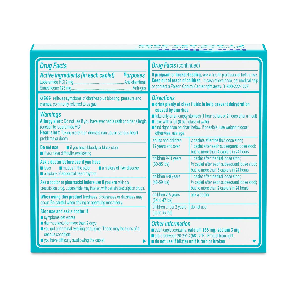 Imodium Multisymptom Relief Caplets - BeHope