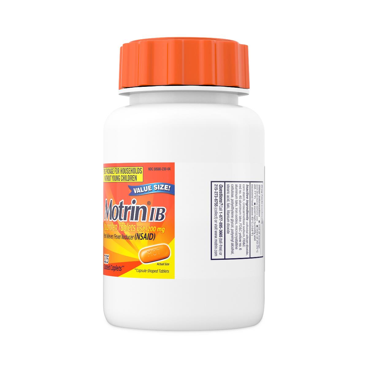 Motrin Pain Reliever And Fever Reducer Caplets - BeHope