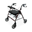 Extra-wide Heavy-duty Steel Bariatric Rollator - BeHope
