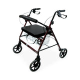 Extra-Wide Heavy-Duty Steel Bariatric Rollator