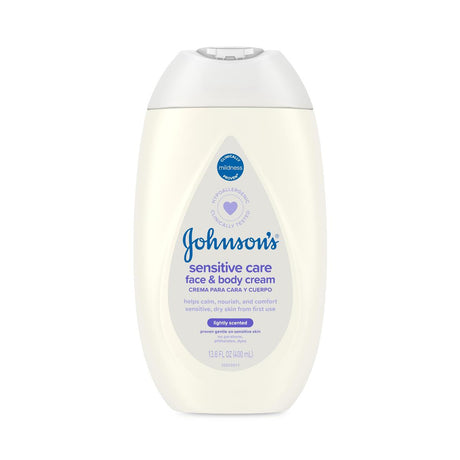 Johnson's Sensitive Care Face And Body Cream - BeHope