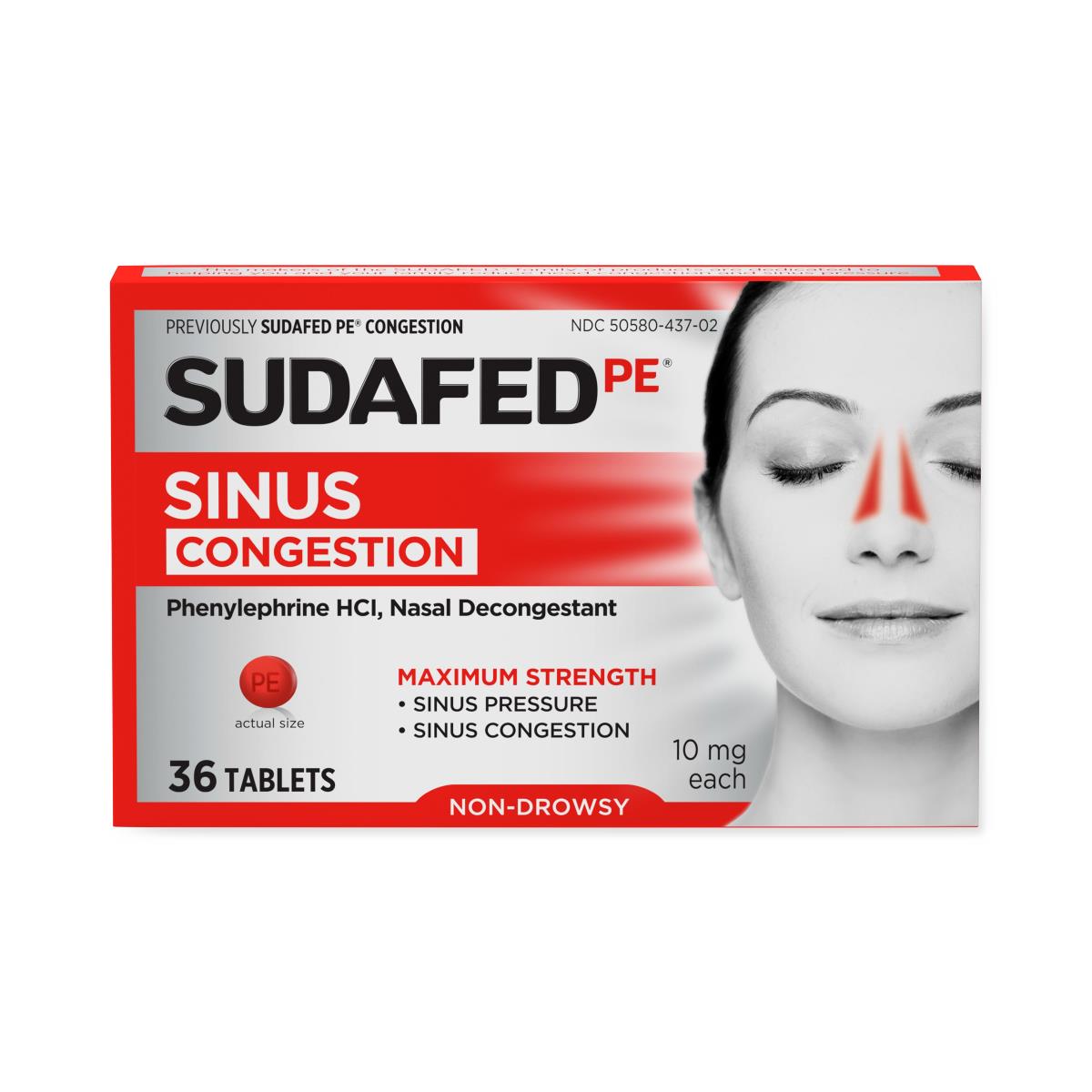Sudafed Pe Sinus Tablets - BeHope
