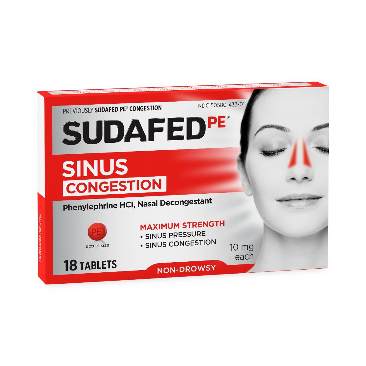 Sudafed Pe Sinus Tablets - BeHope