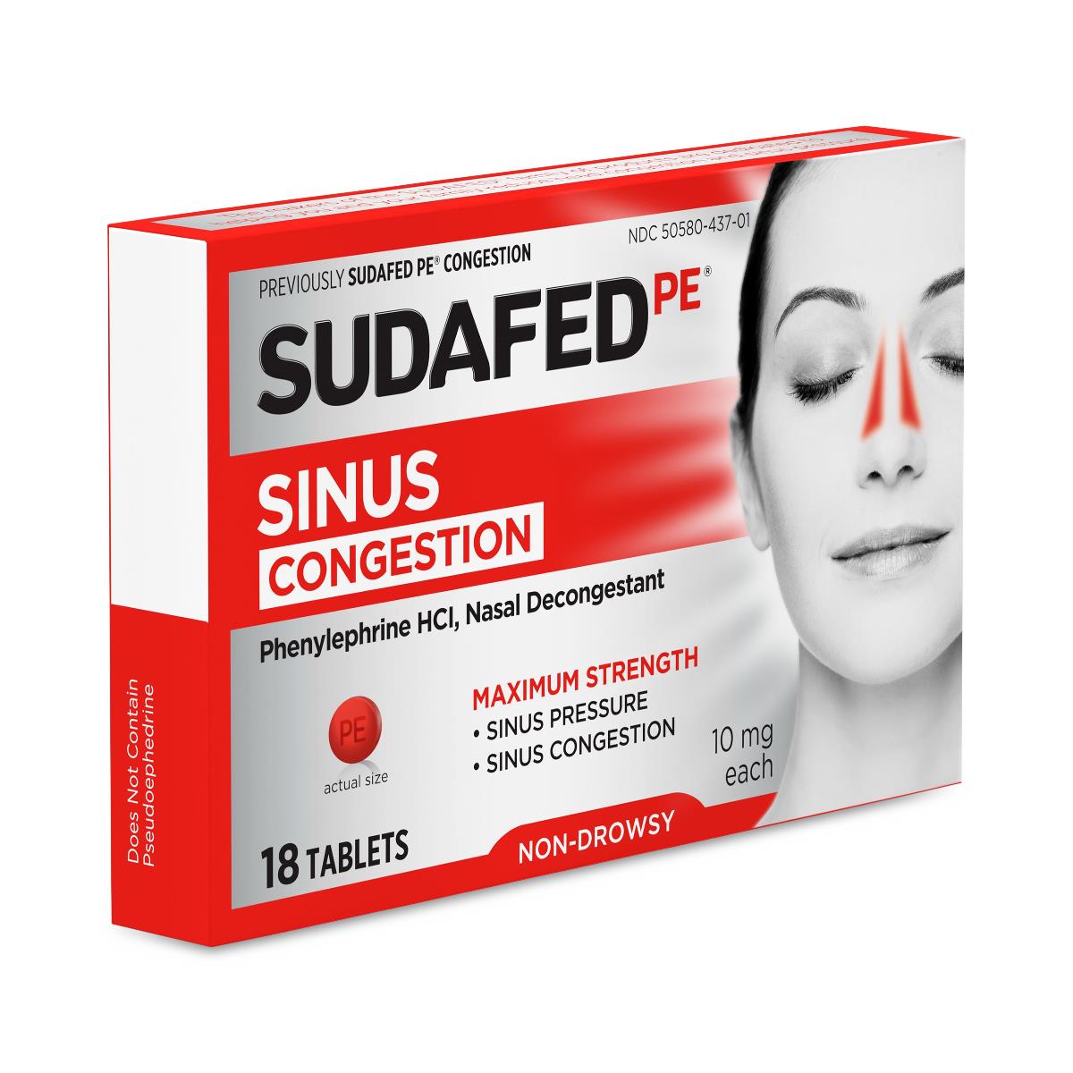 Sudafed Pe Sinus Tablets - BeHope