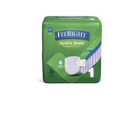 Medline FitRight OptiFit Stretch Ultra Brief