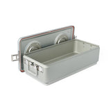 Steriset Full-Sized Sterilization Containers with Drain and Lid