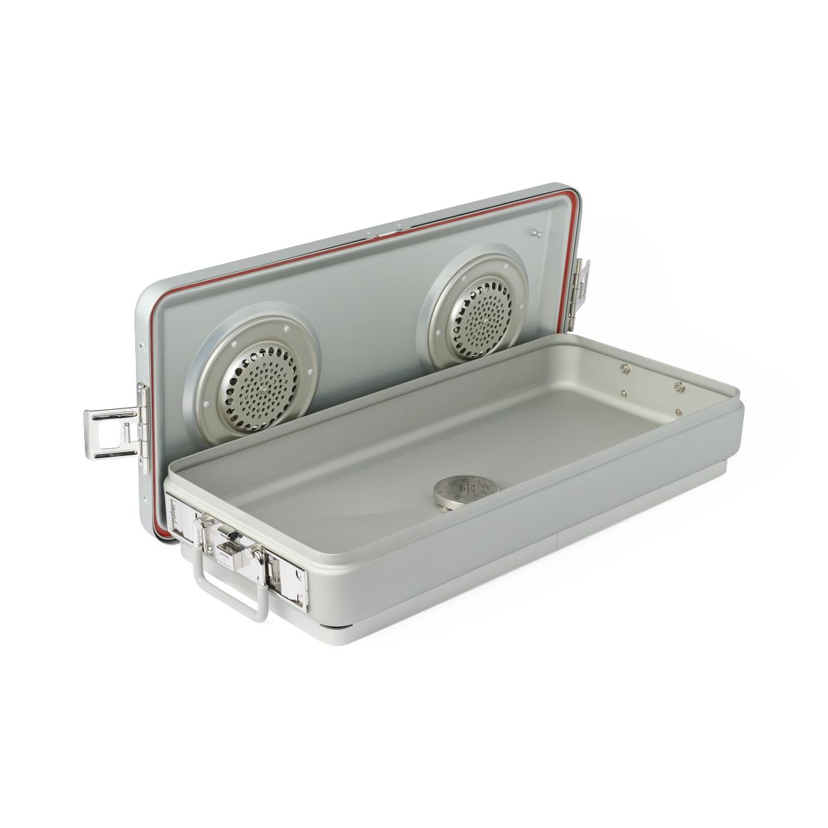 Steriset Full-Sized Sterilization Containers with Drain and Lid - BeHope