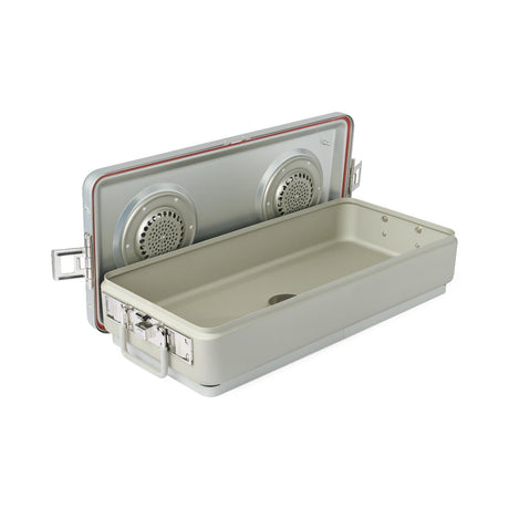 Steriset Full-Sized Sterilization Containers with Drain and Lid