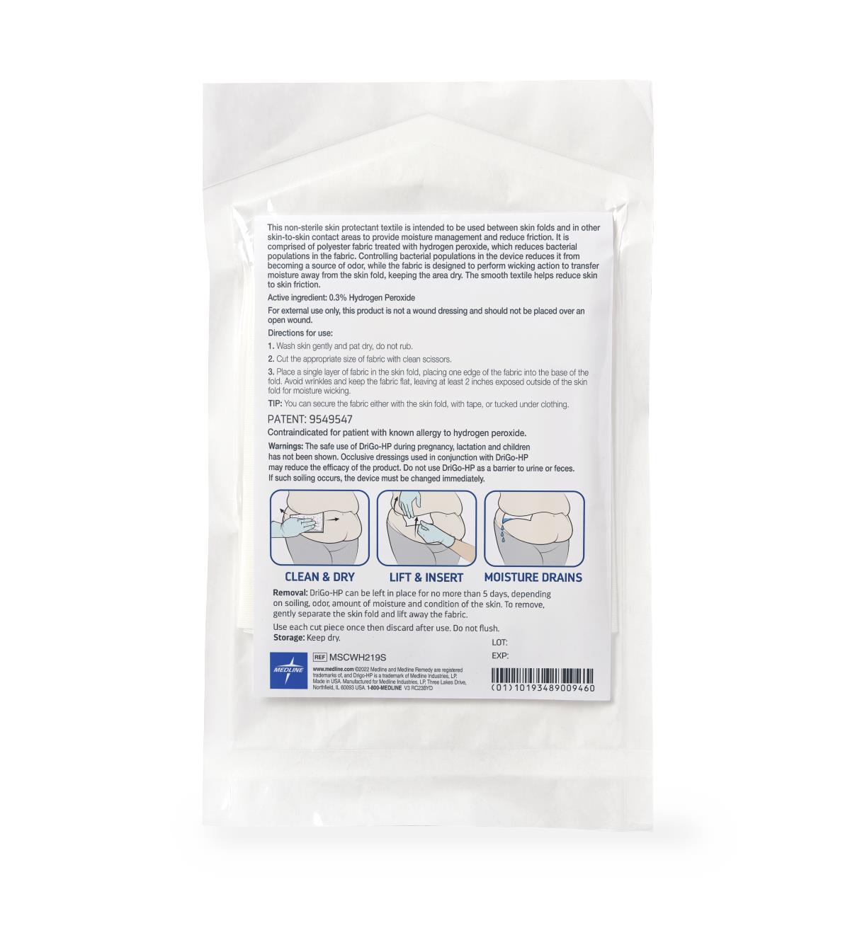 Medline Remedy Specialized Drigo-hp Antibacterial Wicking Sheets - BeHope