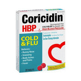 Coricidin HBP Cold and Flu Relief Tablets