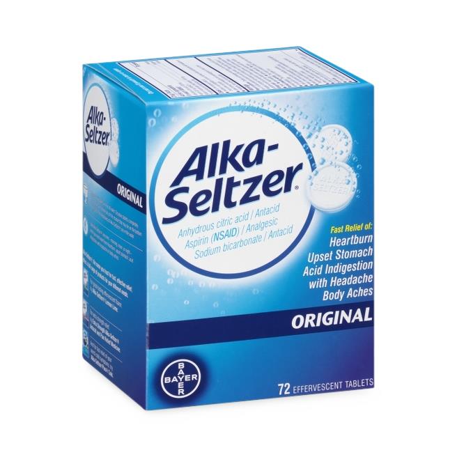 Alka Seltzer Pain Relief Tablets with Buffered Aspirin