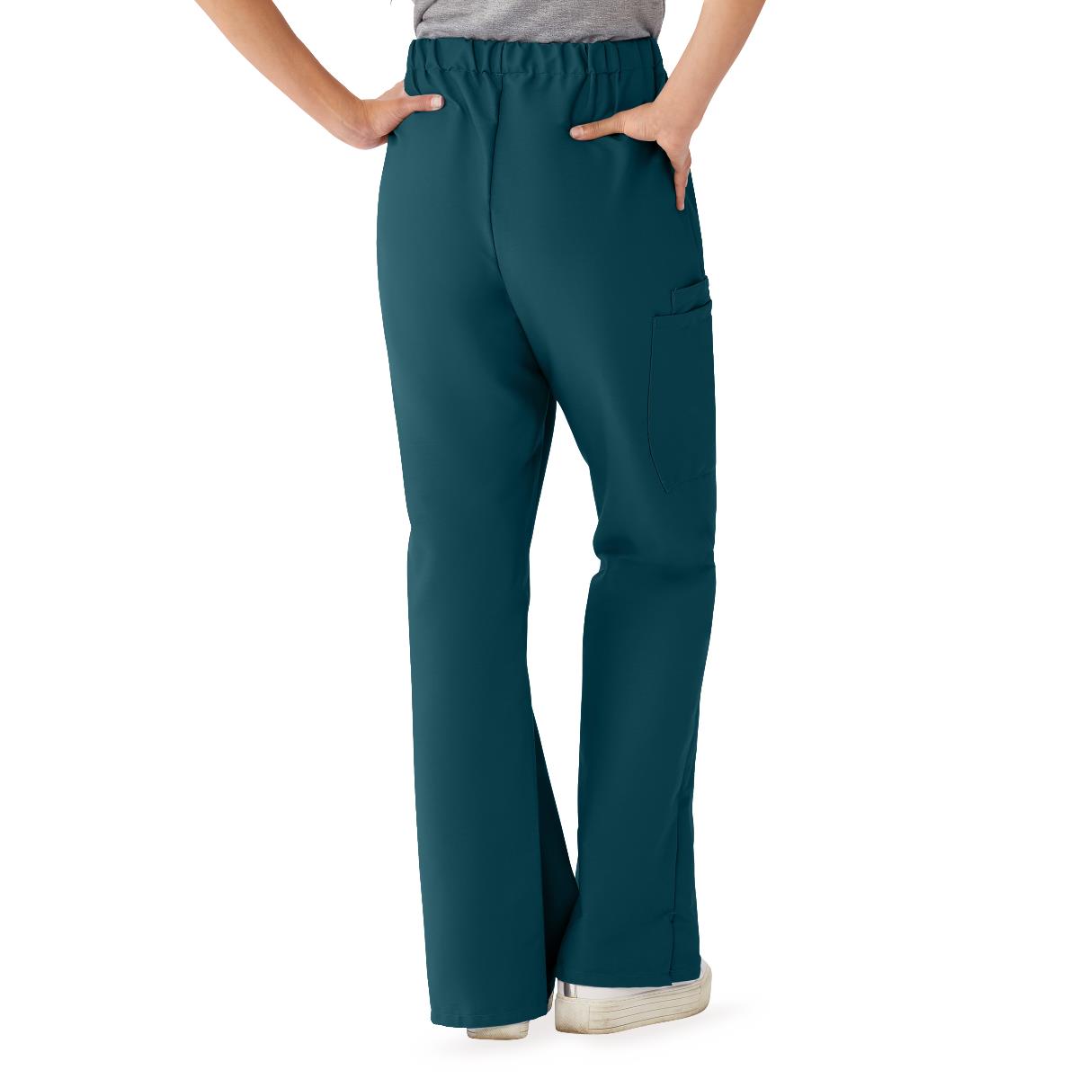 ComfortEase® Women's Petite Cargo Scrub Pants (Style 8865)
