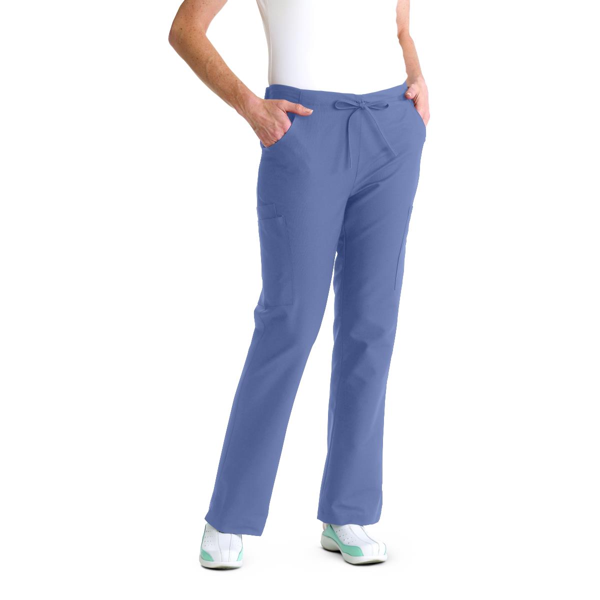 ComfortEase® Women's Modern Fit Cargo Scrub Pants (Style 8865)