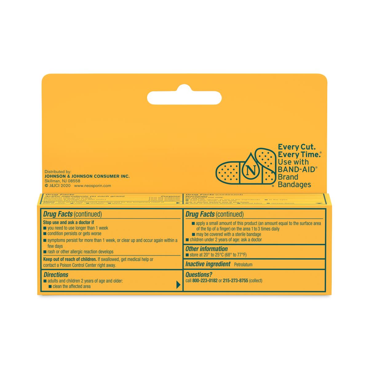 Neosporin Antibiotic+Pain Relief Ointment