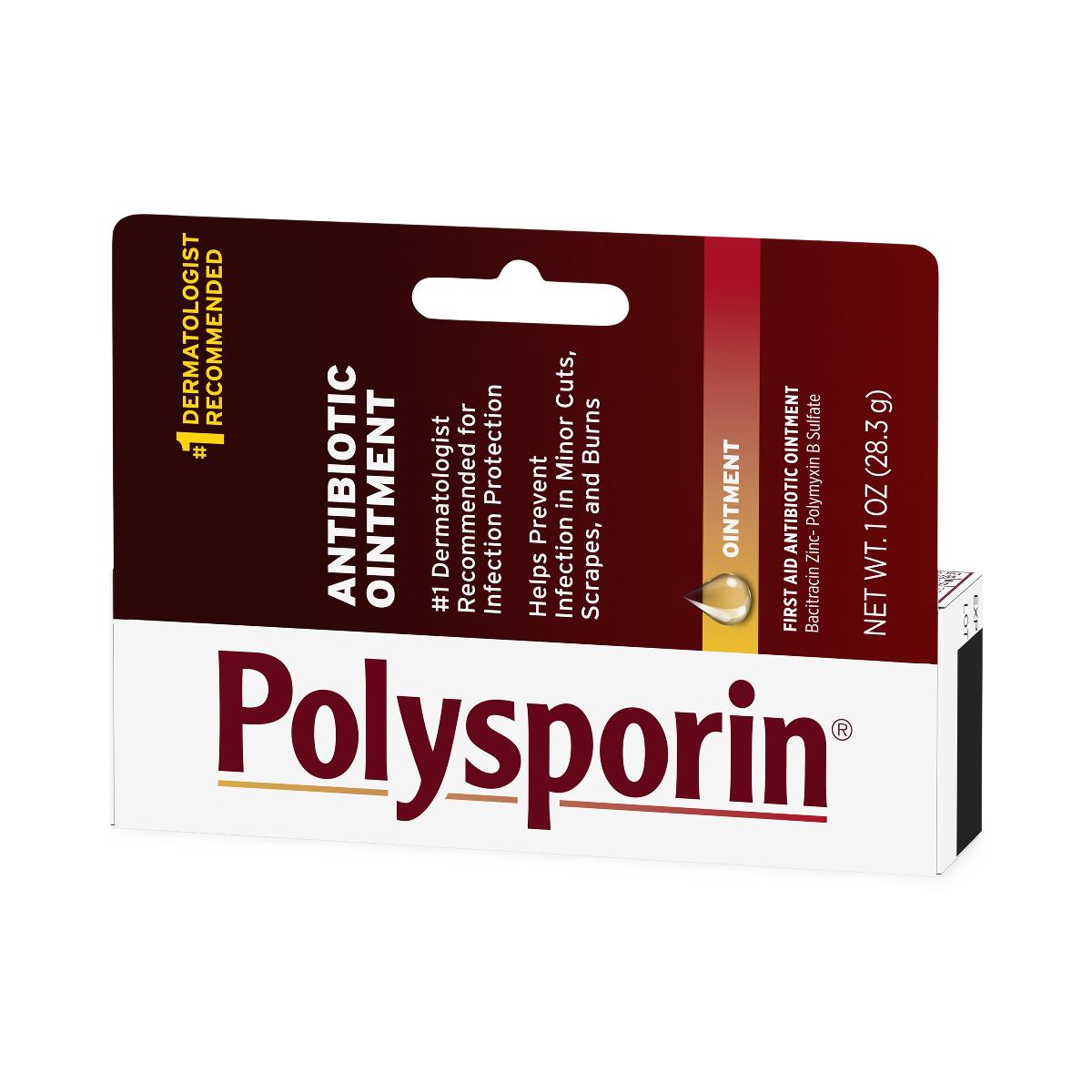 Polysporin Bacitracin and Polymyxin B Ointment