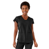 Monroe AVE Women's V-Neck Tunic Style Scrub Tops (Style 4805)
