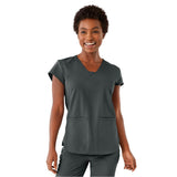 Monroe AVE Women's V-Neck Tunic Style Scrub Tops (Style 4805)