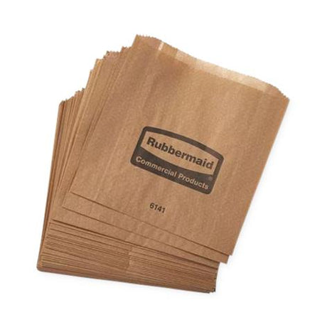 Rubbermaid Waxed Waste Bags for Feminine Hygiene Receptacles