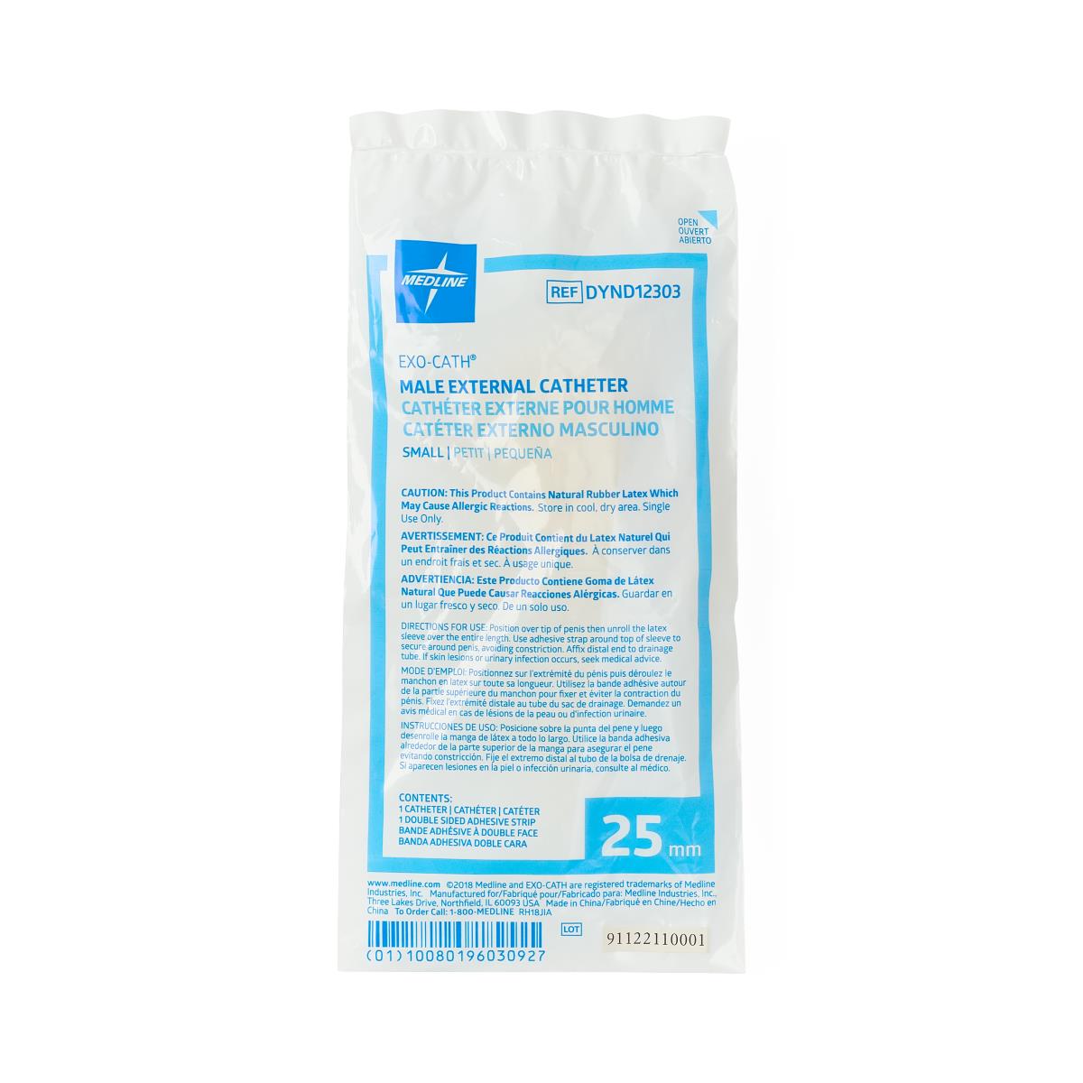 Exo-Cath Latex Male External Catheters
