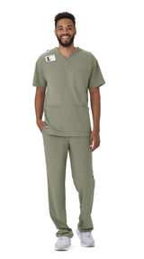 Henderson AVE Unisex 3-Pocket Scrub Tops with Shoulder Loop (Style 4615)