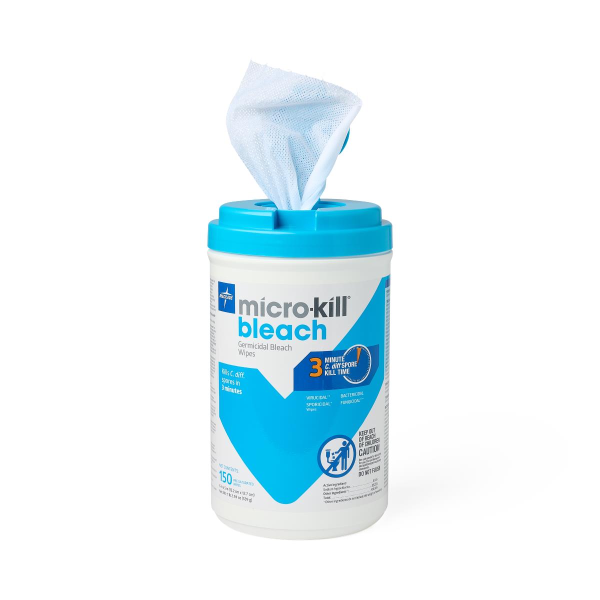 Micro-Kill Bleach Germicidal Bleach Wipes