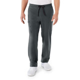 Clinton AVE Unisex Scrub Pants with 6 Pockets Charcoal