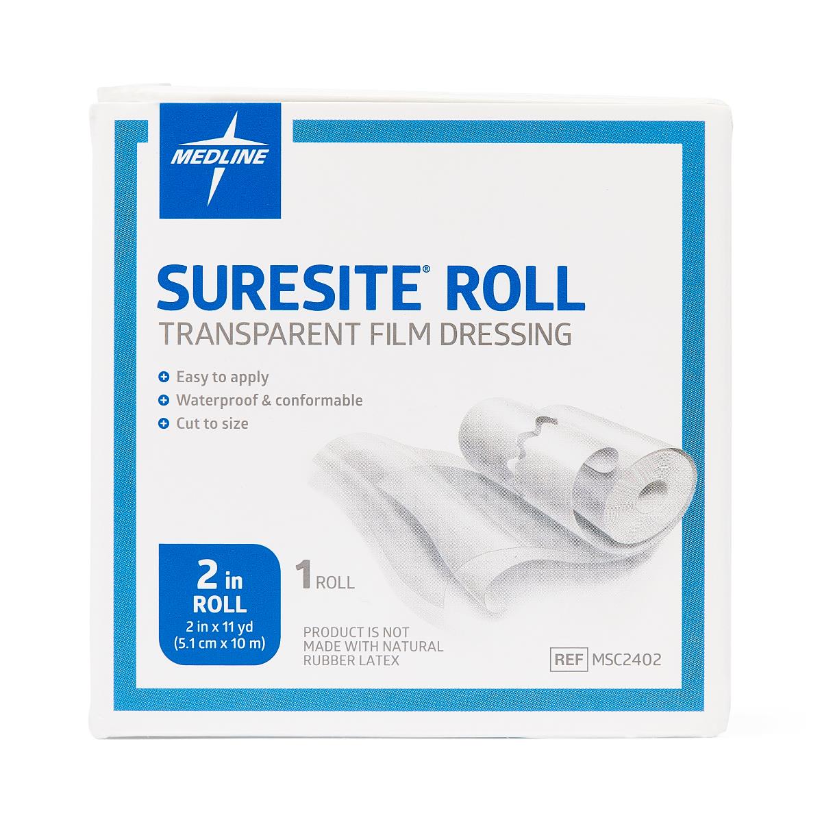 SureSite Roll Transparent Film Dressings