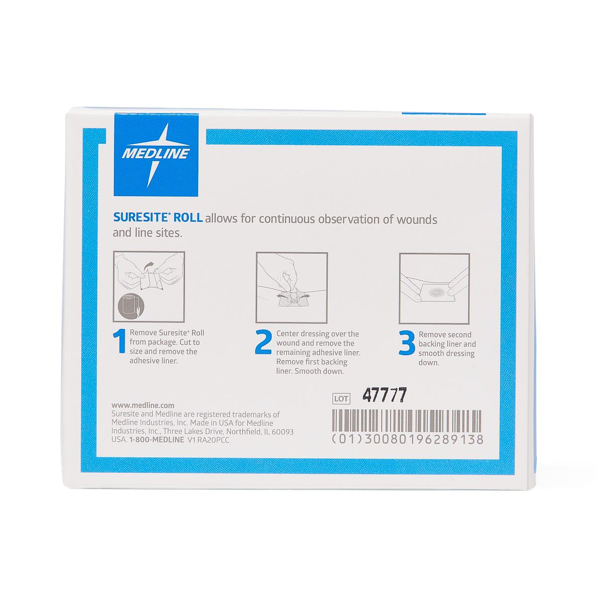 SureSite Roll Transparent Film Dressings