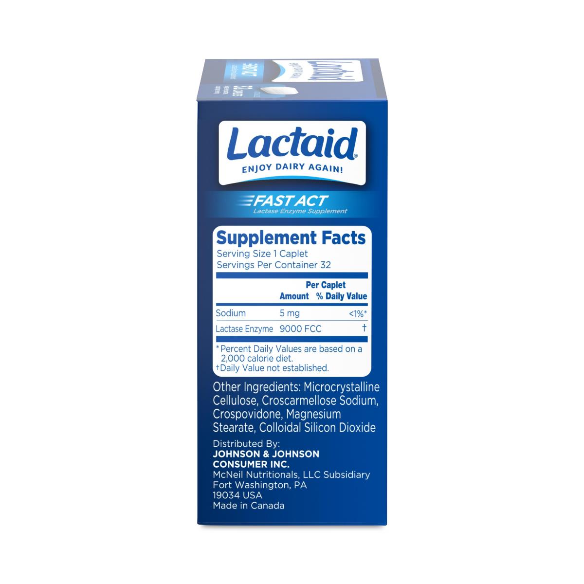 Lactaid Fast Act Caplets