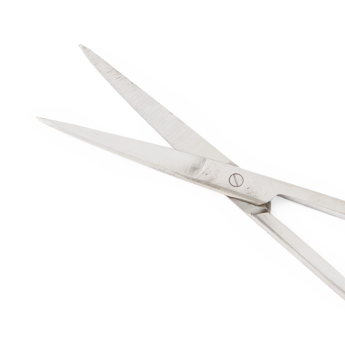 Iris Scissors Medline® 4-1/2 Inch Length Floor / Office Grade Stainless Steel Sterile Finger Ring Handle Straight Sharp Tip / Sharp Tip